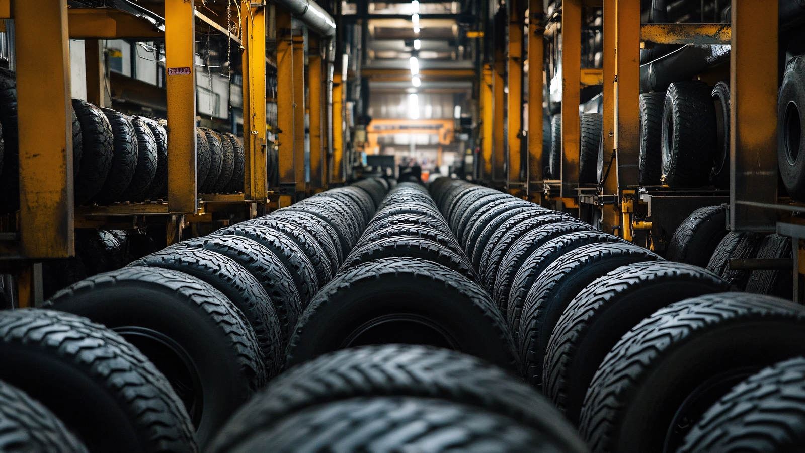 grande variedade de pneus automotivos